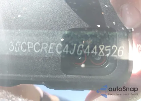 2018 Chevrolet Silverado 1500 1Lt z USA, uszkodzony, nr VIN 3GCPCREC4JG448526